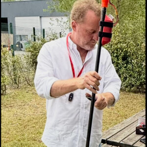 Perche télescopique 5,75 m – Verrouillage conique – Compatible DHP40