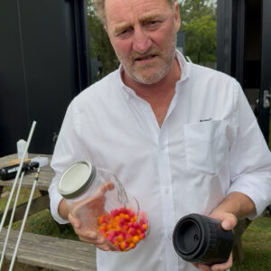 Lot de 3 bocaux compatibles vide d’air – Billes de paintball