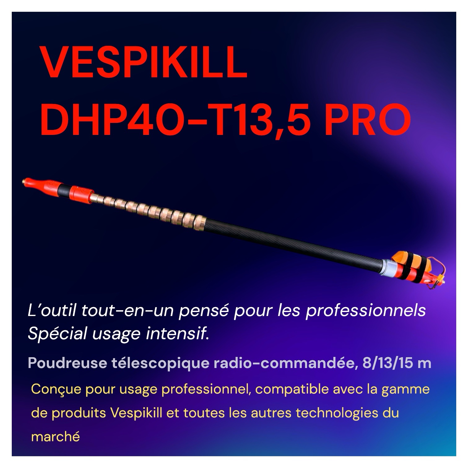 Dhp40 Télescopique GAMME PRO– Vespikill® – Image 2
