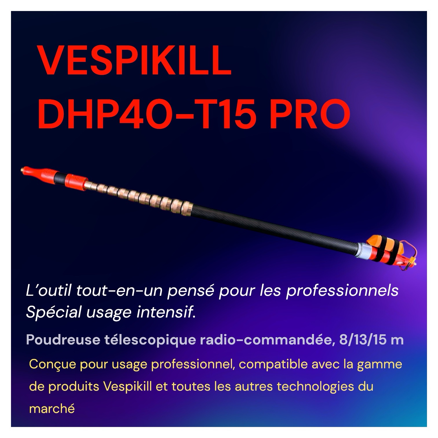Dhp40 Télescopique GAMME PRO– Vespikill® – Image 4